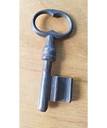 3&quot; Antique Victorian 19th century wrought iron coffer key chest key cabi... - $417.69 MXN