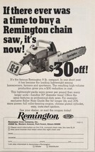 1968 Print Ad Remington 9 LB Compact Chain Saws Made in Park Forest,Illinois - $13.93