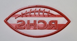 Rensselaer Central RCHS Football Sports Team Cookie Cutter 3D Printed USA PR692 - £2.35 GBP