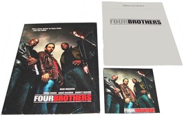 2005 FOUR BROTHERS Movie PRESS KIT Folder CD Production Notes Mark Walberg - $16.99