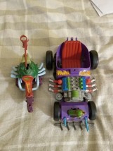 Tmnt Teenage Mutant Ninja Turtles Shreddermobile Beebop Mobile Lot Playmates - £28.57 GBP