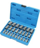 25-Piece Screw Puller Kit: Easy Bolt Removal for Stripped &amp; Damaged Screws - $48.13