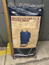 Vintage NEW Academy Broadway Mountain Crest Camping Hiking Frame Backpac... - $88.11