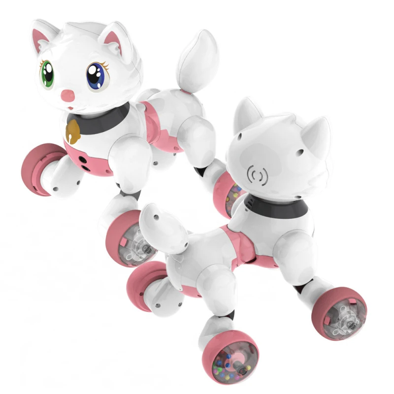 Voice controlled Interactive Educational Toys Intelligent Electronic Pet Cat Dog - £66.70 GBP+