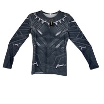 Black Panther Hero Medium Long Sleeve Compression Shirt for sports  - £7.90 GBP