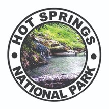 Hot Springs National Park Sticker Arkansas National Park Decal - £2.86 GBP