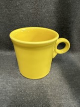 FIESTA Ware Sunflower Yellow Coffee Mugs o Ring Handle Tom and Jerry HLC - £15.82 GBP