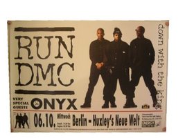 Run Dmc Poster Concert Berlin Rundmc - £39.95 GBP