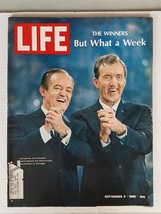 Life Magazine September 6, 1968 Hubert Humphrey &amp; Edmond Muskie - Czechoslovakia - £5.19 GBP