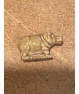 Vintage Wade&#39;s Whimsies 1.5&quot; Hippopotamus miniature *Pre-Owned* BT1 - $17.62 CAD
