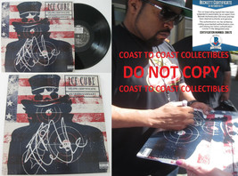 Ice Cube signed Death Certificate 25TH Anniversary vinyl album proof Beckett BAS - £348.49 GBP