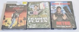 Beverly Hills Cop II (Sealed), Trading Places (Sealed) &amp; Metro (Used) DVD  - £10.54 GBP