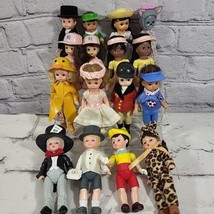 Madame Alexander Mcdonalds Dolls Collection Lot of 16 Pinocchio Mad Hatter  - $19.79