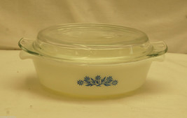 Vintage Anchor Hocking Fire King Casserole Dish w Lid Oven Proof 1 1/2qt... - $29.69