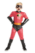 Official Disney Store Incredibles 2 Dash 4 Piece Costume for Boys Sz 5/6 NWT - £38.98 GBP