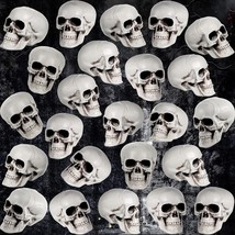 Halloween Skulls Decoration Realistic Looking Skulls Head Fake Human Skeleton Pl - £22.44 GBP