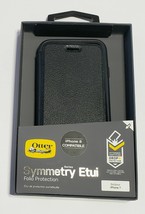 OTTERBOX Symmetry Etui Standing Folio Case Cover for iPhone 8 Black 77-5... - $11.65