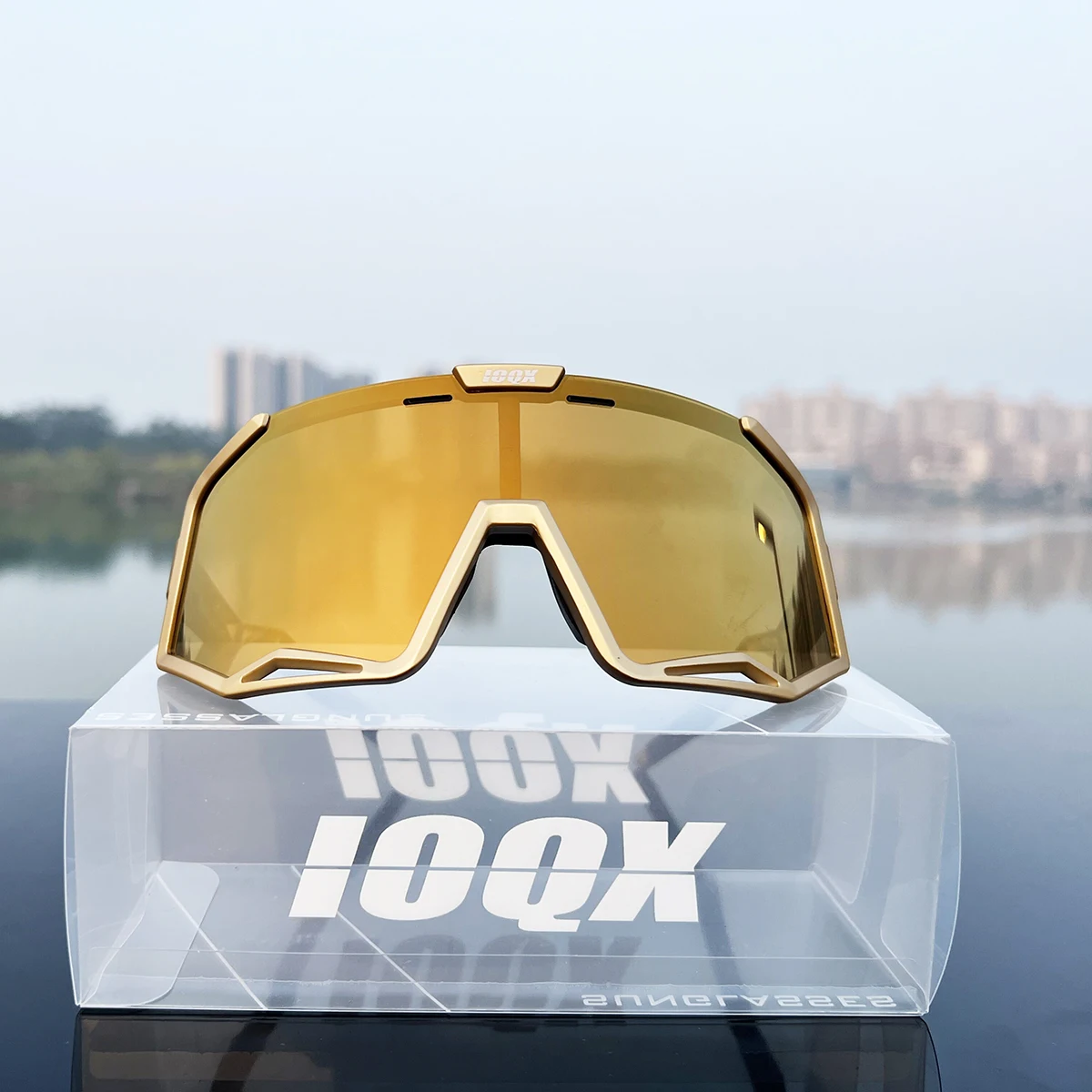 2023 IOQX polarized Outdoor  Bike Bicycle gles Gafas MTB Cycling Gles Eyewear Pe - £121.86 GBP