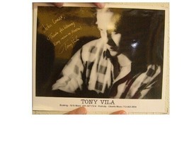 Tony Vila Press Kit Photo Personalized Autograph - £21.29 GBP
