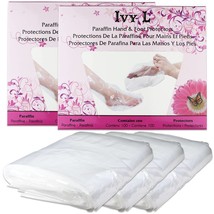 300Pcs Paraffin Wax Liners Disposable Plastic Bath Liner For Hands &amp; Feet - £31.81 GBP