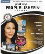 The Print Shop Pro Publisher 22 Deluxe [DVD] [OLD VERSION] - $3,686.98 MXN