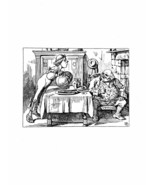 Alice In Wonderland Giclee Print From Sir John Tenniel- &#39;you finished th... - $24.12 CAD