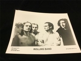 Press Kit Photo Rollins Band 8x10 Black&amp;White Glossy - $12.00