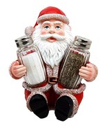 Christmas Jolly North Pole Santa Claus Glass Salt Pepper Shakers Holder ... - €23,35 EUR Christmas Jolly North Pole Santa Claus Glass Salt Pepper Shakers Holder ... - €23,35 EUR