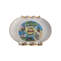 Vintage Boston Massachusetts Beans Collectible Souvenir Ashtray / Plate ... - $239.52 MXN