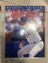 1993 Becket Tribute Magazine issue 1 Nolan Ryan Texas Rangers - Good Condition - £2.37 GBP