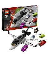 Year 2011 Lego 8638 Cars 2 - SPY JET ESCAPE w/ Finn, Mater, Acer, Grem, ... - £88.13 GBP