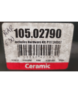 Posi Quiet Premium Premium Ceramic Brake Pads Kit 105.02790 | P117.34007 - £35.49 GBP