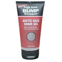 High Time Bump Stopper Arctic Haze Shave Gel - 5.3 oz (150 g) One Tube New - £29.90 GBP