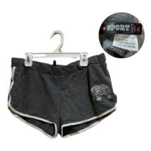 Women&#39;s Sport Gray Lounge Shorts, Size XL, Elephant Embroidery - $6.52