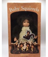 Anne Geddes Baby Squirrel Plush 1998 Doll 526601 In Box - £15.81 GBP