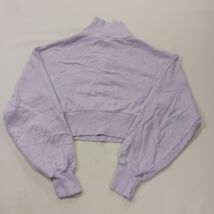 Offline by Aerie RN#54485 Girl's Small Lavender 1/4 Zip Pullover Sweatshirt image 2