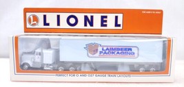 Lionel Trains 6-12932 Laimbear Packaging Tractor &amp; Trailer Semi NIB O Gauge - £23.72 GBP