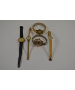 Ladies Watch Lot Vintage Timex Milus Cardinal Seiko Lorus Quartz AS IS  - £37.99 GBP