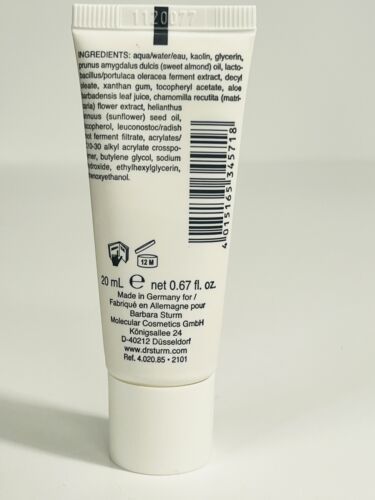 Dr. Barbara Sturm Face Mask 0.67 Oz 20 mL $48 Value, Travel Size Calming Item image 2