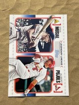 2010 Topps #LL16 Stan Musial / Albert Pujols Legendary Lineage Cardinals - £1.54 GBP