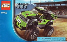 Instruction Book Only For LEGO CITY Monster Truck 60055 - £4.31 GBP