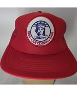 1886-1986 STATUE OF LIBERTY Centennial Mesh Foam Cap Snapback Trucker Ha... - $16.23 CAD