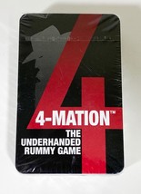 4-Mation The Underhanded Rummy Game Creative Toy Award Missing Box (BRAN... - $93.34 MXN