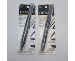 LOT OF 2 Revlon Colorstay 2 in 1 Angled Kajal Waterproof Eyeliner #104 G... - £9.51 GBP