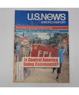 VTG US News &amp; World Report December 21 1981 Ronald Reagan Central America - £35.08 GBP