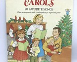 Christmas Carols 20 Favorite Songs Golden Book 1990 Easy Piano Book Orga... - $16.78