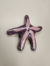 Blue Sky Starfish Decor Home Wall Art Decoration Purple Ceramic Sea Creature - $7.69