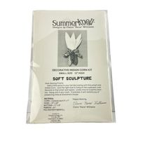 Summerknoll 12&quot; Soft Sculpture Craft Indian Corn PATTERN by Claire Williams - £9.93 GBP