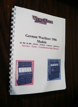 German Wurlitzer 1980  Manual - $40.64 CAD