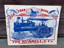 1908 The Russell Massillon Ohio Engine Threshing Machine Year Book Reprint - £15.54 GBP